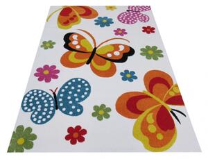 Kvalitný koberec do detskej izby v krémovej farbe Šírka: 200 cm | Dĺžka: 290 cm