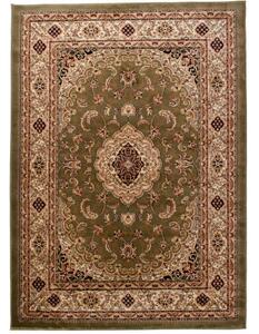 Kusový koberec klasický vzor 8 zelený 70x140cm