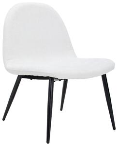 KRESLO, drevo, kov, textil, čierna, béžová Livetastic - Kreslá, Online Only