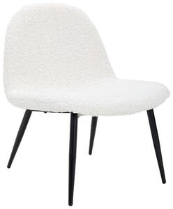 KRESLO, drevo, kov, textil, čierna, béžová Livetastic - Kreslá, Online Only