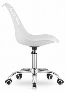 PreHouse Otočná stolička PRINT - biela