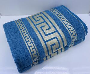 Froté uterák modrý gold 50x90cm TiaHome