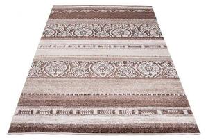 Kusový koberec Crystal hnedý 140x190cm