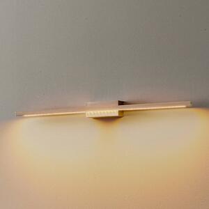 Nástenné svietidlo Quitani LED Tolu, nikel, 65 cm