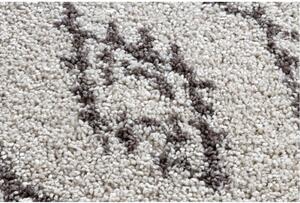 Kusový koberec Shaggy Eza krémový atyp 60x200cm