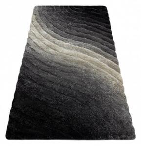 Luxusný kusový koberec shaggy Monet sivý 80x150cm