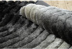 Luxusný kusový koberec shaggy Monet sivý 120x160cm