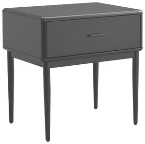 NOČNÝ STOLÍK, čierna, 54/55/40 cm Livetastic - Online Only spálne, Online Only