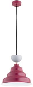 Závesný luster na lanku BALWANEK 1xE27/15W/230V červený