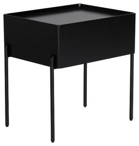 NOČNÝ STOLÍK, čierna, 50/55/40 cm Livetastic - Online Only spálne, Online Only