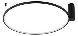 LED Stropné svietidlo RING S LED/50W/230V 3000/4000/6000K pr. 90 cm čierne