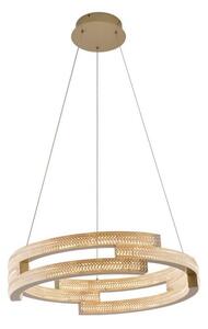 LED luster na lanku TARJA LED/36W/230V 3000/4000/6000K pr. 60 cm zlatý
