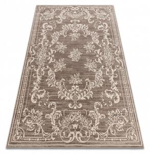 Vlnený kusový koberec Ornament hnedý 120x170cm