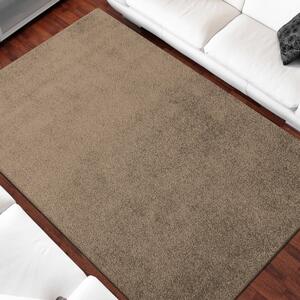 Shaggy jednofarebný koberec v béžovej farbe Šírka: 120 cm | Dĺžka: 170 cm