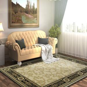 Luxusný vintage koberec béžovej farby Šírka: 160 cm | Dĺžka: 220 cm