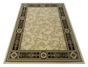 Luxusný vintage koberec béžovej farby Šírka: 160 cm | Dĺžka: 220 cm
