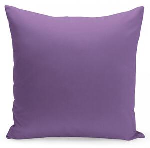Jednofarebná obliečka v fialovej farbe 40x40 cm