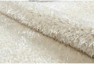 Kusový koberec shaggy Flufy krémový 80x150cm