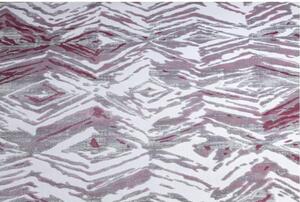 Luxusný kusový koberec akryl Foy ružový 100x300cm
