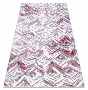 Luxusný kusový koberec akryl Foy ružový 100x300cm