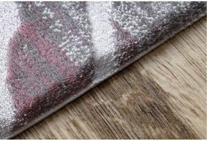 Luxusný kusový koberec akryl Foy ružový 80x300cm