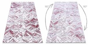 Luxusný kusový koberec akryl Foy ružový 160x230cm