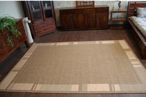 Kusový koberec Uga hnedý 80x150cm