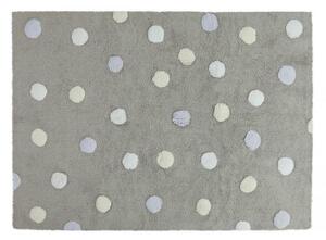 LORENA CANALS Polka Dots Tricolor Grey Blue - koberec
