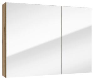 ZRKADLOVÁ SKRINKA, farba duba, farba duba, 80/60/15 cm MID.YOU - Kúpeľňové skrinky, Online Only