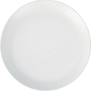 Kameninový dezertný tanier Stone, 21,5 cm, biela
