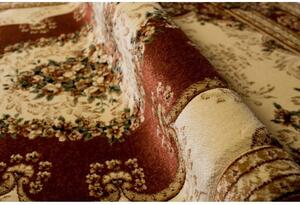 Kusový koberec klasický vzor hnedý . 300x400cm