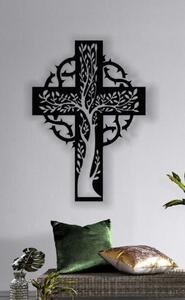 Drevený obraz na stenu - Strom v kríži