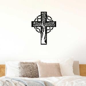 Drevený obraz na stenu - Strom v kríži