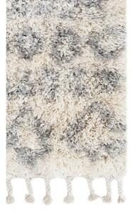 Kusový koberec shaggy Apache krémový 60x100cm