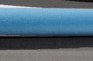 Kusový koberec PP Mark modrý 80x150cm