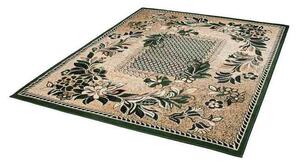 Kusový koberec PP Kvety zelený 200x300cm