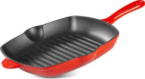 Panvica MagicHome Castora line, grilovacia, smaltovaná liatina, 270x270x45 mm