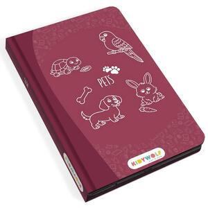 LCD kresliaca tabuľa Kidydraw Mini Tiny – ružová | od spoločnosti Kidywolf