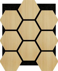 AKUSTICKÝ PANEL, 76/57,4/1.8 cm XXXL - Dekorácie na stenu