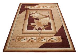 Kusový koberec PP Foglio hnedý 250x350cm