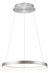Design hanglamp aluminium incl. LED dimbaar easylift - Hoop