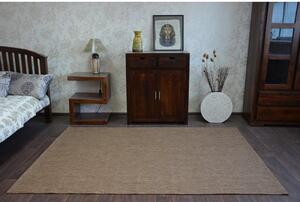 Kusový koberec Flat hnedý 200x290cm
