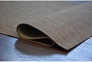 Kusový koberec Flat hnedý 80x150cm