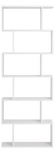 NÁSTENNÁ KNIŽNICA, biela, 70/191/24 cm Boxxx - Kancelárske série, Online Only