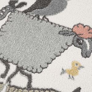 Detský rozprávkový koberec s motívom zvieratiek Šírka: 80 cm | Dĺžka: 150 cm