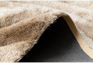 Luxusný kusový koberec shaggy Flimo béžový 80x150cm