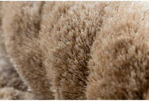 Luxusný kusový koberec shaggy Flimo béžový 80x150cm