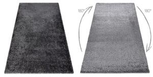 Kusový koberec shaggy Flufy šedý 2 200x290cm