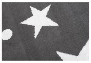 Kusový koberec PP Hviezdy šedý 2 160x220cm