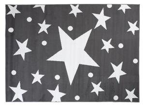 Kusový koberec PP Hviezdy šedý 2 160x220cm